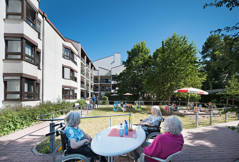 Ansicht SeniorenWohnen Augsburg