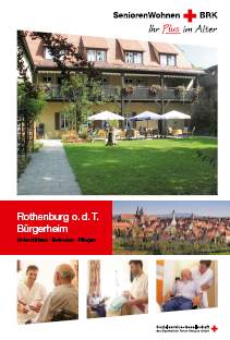 Broschüre SeniorenWohnen Bürgerheim
